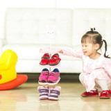 Cartoon animals stereo children shoe rack console shoe organizer frame vertical shoe rack 67cm free shipping