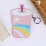 Cartoon Animal Unicorn Coin Purse Girls Small Mini Change PU Leather Wallet Purse Women Key Wallet Coin Bag Children Kids Gifts