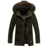 CARTELO men business coat white duck down jacket mens thick warm male down parka men's down jacket soft windproof outwear parkas