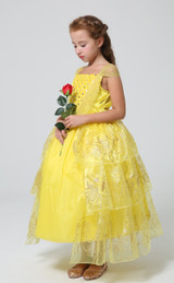 carnival costume Kids Girl dress Beauty and beast cosplay fancy belle princess dress for Christmas Halloween dress child clothes carnival costume Kids Girl dress Beauty and beast cosplay fancy belle princess dress for Christmas Halloween dress child clothes