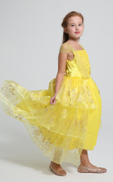 carnival costume Kids Girl dress Beauty and beast cosplay fancy belle princess dress for Christmas Halloween dress child clothes carnival costume Kids Girl dress Beauty and beast cosplay fancy belle princess dress for Christmas Halloween dress child clothes