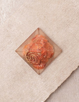 Carnelian Orgone Mini Pyramid
