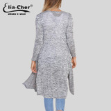 Cardigan Open Stitch Women Sweater Slim Lady Winter Long Knitted Cardigans Tops Brand Plus Size Casual Poncho Women Sweater
