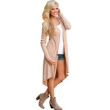 Cardigan Female Women Cardigan Autumn Loose Sweater Long Sleeve Knitted Outwear Jacket Female Sweater Pocket Knitted Cardigans