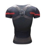Captain Hydra Men Short sleeve DC Film Slim Fit Clothing Tops 3D Printed T-shirts