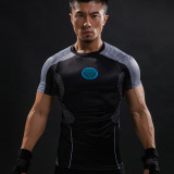 Captain America T Shirt 3D Printed T-shirts Men Avengers iron man Civil War Tee Cotton Fitness Clothing Male Crossfit Tops
