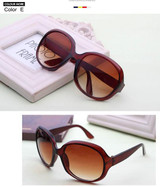 IVE 2016 Fashion Retro Oversized Round Sunglasses Women Brand Designer Sun Glasses Women Glasses Female Goggle Eyeglasses 132