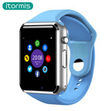 itormis W31 Bluetooth Smart Watch Sport Pedometer WristWatch Support SIM TF Card Camera Smartwatch A1 For Android Smartphone