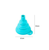 ISHOWTIENDA Silicone Gel Foldable Collapsible Style Funnel Hopper Kitchen cozinha cooking tools Accessories gadgets outdoor