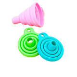ISHOWTIENDA Silicone Gel Foldable Collapsible Style Funnel Hopper Kitchen cozinha cooking tools Accessories gadgets outdoor