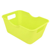 ISHOWTIENDA 1pcs Plastic Office Desktop Storage Boxes Makeup Organizer Storage Box Space-Saving Storage Baskets 0126