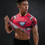 Iron Man T Shirt Captain America Civil War Tee 3D Printed T-shirts Men Marvel Avengers 3 Short Sleeve Fitness Clothing Male