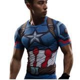 Iron Man T Shirt Captain America Civil War Tee 3D Printed T-shirts Men Marvel Avengers 3 Short Sleeve Fitness Clothing Male
