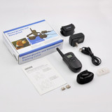 Ipets 998DR-1BL 300M Remote Rechargeable And Waterproof  100Levels Vibration Shock Electronic Dog Training Collar