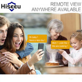 IP Camera WiFi Wireless Smart Security Camera WI-FI Audio Record Surveillance Network Baby Monitor Mini CCTV Camera Hiseeu FH2A