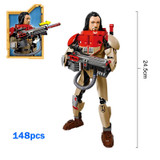 A Star Wars Story Rogue One Buildable Figure Imperial Death Trooper Sergeant Jyn Erso K-2SO Imwe Malbus Building Block Toy