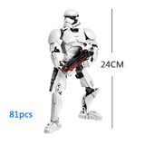 A Star Wars Story Rogue One Buildable Figure Imperial Death Trooper Sergeant Jyn Erso K-2SO Imwe Malbus Building Block Toy