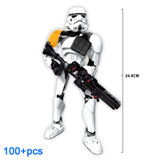 A Star Wars Story Rogue One Buildable Figure Imperial Death Trooper Sergeant Jyn Erso K-2SO Imwe Malbus Building Block Toy