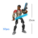 A Star Wars Story Rogue One Buildable Figure Imperial Death Trooper Sergeant Jyn Erso K-2SO Imwe Malbus Building Block Toy