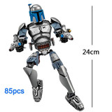 A Star Wars Story Rogue One Buildable Figure Imperial Death Trooper Sergeant Jyn Erso K-2SO Imwe Malbus Building Block Toy