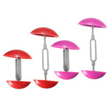 A Pair Adjustable Mini Shoe Trees Plastic Women Mini Shoes Keepers Support Care Stretcher Shoe Shapers Shoes Expander Extender