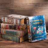 a European American retro Jingmei simulation book box office Home Furnishing shuppim European study decorative box