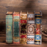 a European American retro Jingmei simulation book box office Home Furnishing shuppim European study decorative box