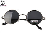 '=CLARA VIDA= High-grade Aluminum Magnesium Alloy Retro Round Mens Womens Polarized Sunglasses Tac Enhanced Polarised Sun glasses