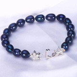 Freshwater Pearl Bracelet Black