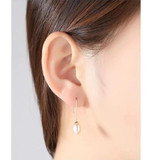 Freshwater Pearl Hook Earrings