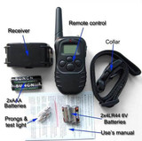998D 300 Meter Pet Dog Training Collar Remote Electronic Shock LCD Collars Display Remote Control Training Collar For 1 Dogs