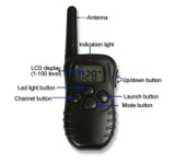 998D 300 Meter Pet Dog Training Collar Remote Electronic Shock LCD Collars Display Remote Control Training Collar For 1 Dogs