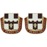 93rd Medical Battalion Unit Crest (Trained Ready Dedicated)