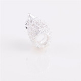 925 Sterling Silver Jewelry Bead Koala Animals Pave CZ Fine Jewelry DIY Fit  European Charm Bracelet Silver Wholesale beads