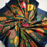 90cm*90cm Silk Scarf 2017 New Spring Brand Women Silk Scarf Women Luxury Fashion Letter Scarf Silk Scarves fashion WJ201