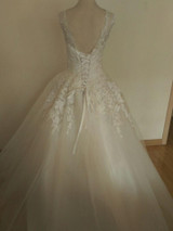 9036 Ball Gown Real Images Vestido De Novia Tulle Wedding Dress 2016 Bridal Dresses Robe de Marriage Wedding Gowns