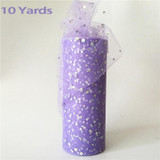 9.2/22m Glitter Sequin Tulle Roll 10/25 Yards 15cm Spool Tutu Wedding Decoration Organza Laser DIY Craft Birthday Party Supplies