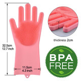 Silicone Cleaning Gloves