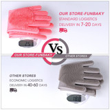 Silicone Cleaning Gloves