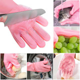 Silicone Cleaning Gloves