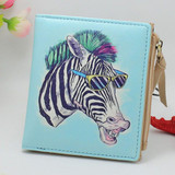9 Style Fashion NEW Summer Cartoon Cat Women Wallets Brand Female Thin Short Wallet Clutch Purse