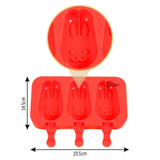 9 Designs Silicone Ice Cream Mold Frozen Ice Cream Mould Popsicle Maker Lolly Mould Tray Pan Kitchen DIY Pop Mold
