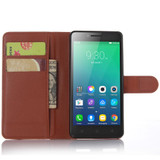 9 colors leather case For lenovo A6010 case cover,Lychee leather wallet cases stand phone case cover for lenovo A6010