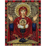 Megayouput 5D diy diamond painting cross stitch 3d diamond embroidery diamond mosaic religion Our Lady picture home decor gift