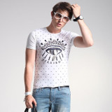 Medusa Print T Shirt For Men T-shirt Male Men's T-shirts Mens Fitness T Shirts Fashion 2017 Hip Hop Compression Tshirt Tee.BB49