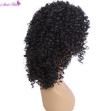 Medium Length Afro Kinky Curly Synthetic Full Wig Heat Resistant Fiber Hair Wigs For Black Women Medium Length Afro Kinky Curly Synthetic Full Wig Heat Resistant Fiber Hair Wigs For Black Women