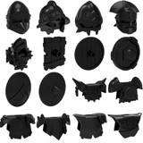 Medieval Knights Rome Weapons Shield Handprint Helmet Sword Armored Mini Bricks Block Building Blocks DIY Toys compatible legoe