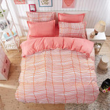 Mecerock Newest Geometric Pattern Polyester Bedding Sets Hot Sales Duvet Cover Set Single Double Queen King Size