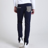 MECEBOM 2017 100%Cotton  Mens Joggers Sweat Pants Men Joggers Pants Elastic Waist Loose Sweat Pants For Men Casual