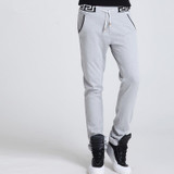 MECEBOM 2017 100%Cotton  Mens Joggers Sweat Pants Men Joggers Pants Elastic Waist Loose Sweat Pants For Men Casual